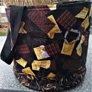 Kuchen-Tasche "Schokolade Gold"