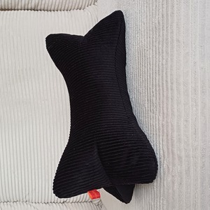 Lese-Knochen  "Cordsamt - Schwarz" 
