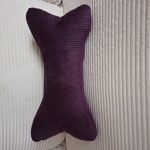 Lese-Knochen  "Cordsamt - Dunkelviolett"